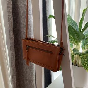 Brown wallet purse